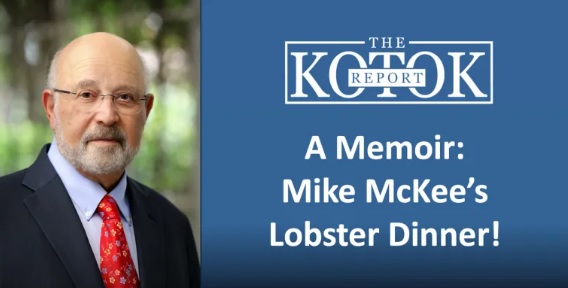 A Memoir: Mike McKee’s Lobster Dinner!
